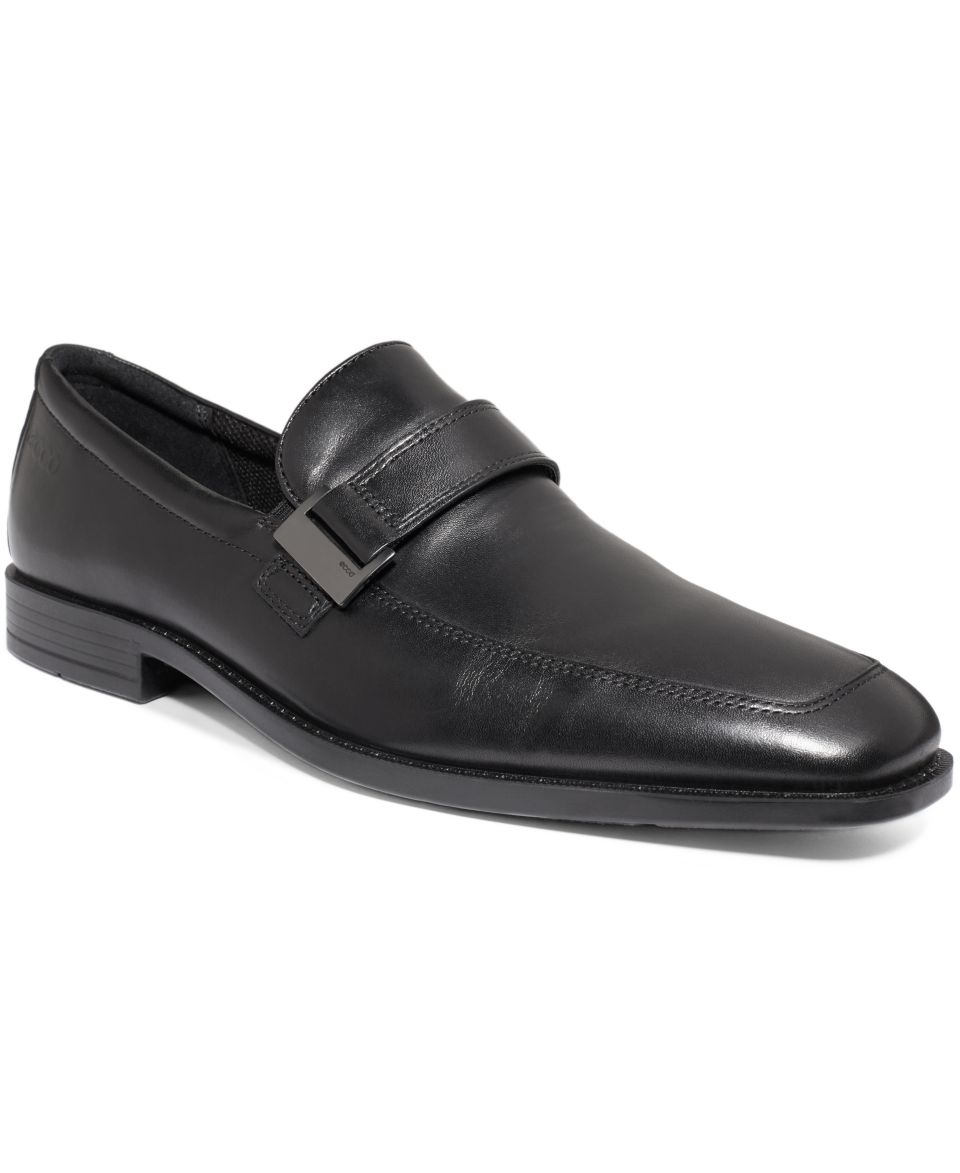 Ecco New Jersey Slip On Buckle Loafers   Shoes   Men