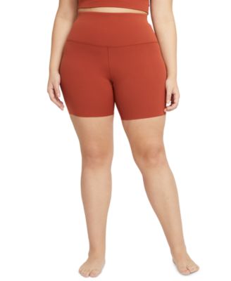 macys plus size nike shorts