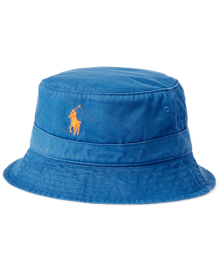 Polo Ralph Lauren Men's Chino Bucket Hat & Reviews - Hats, Gloves ...