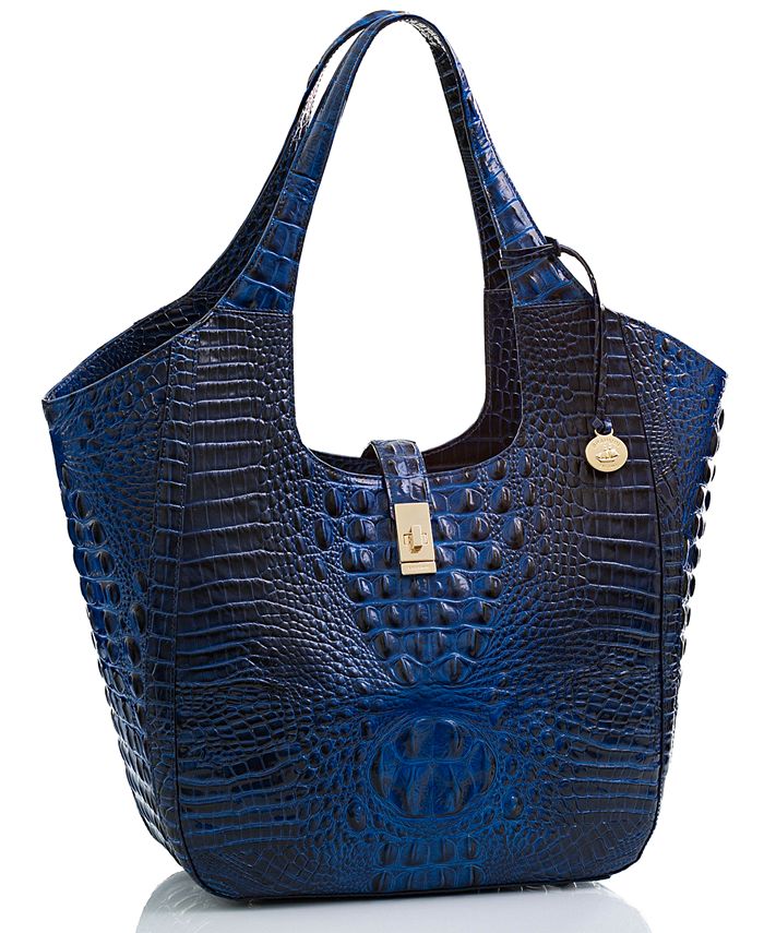Brahmin Carla Melbourne Embossed Leather Tote & Reviews Handbags
