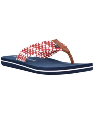 macy's tommy hilfiger flip flops