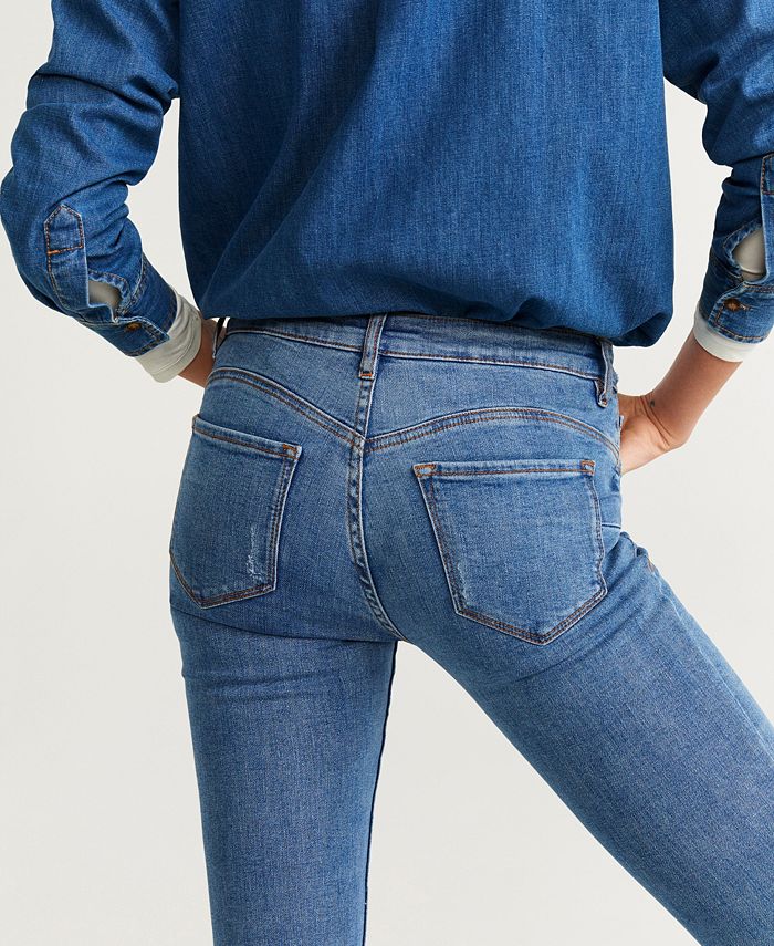 MANGO Women's Kim Skinny Push-up Jeans & Reviews - Women - Macy's