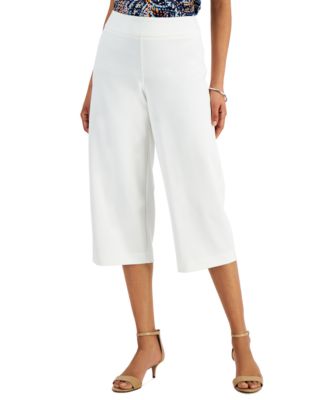 macy's white capri pants