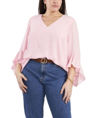 vince camuto flutter sleeve