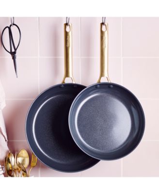 Керамические сковороды GreenPan Reserve Healthy с антипригарным покрытием диаметром 10 и 12 дюймов, набор из 2-х