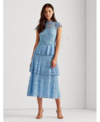 ralph lauren lace dress macy's