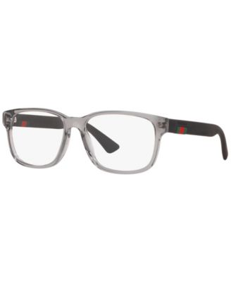 Мужские прямоугольные очки Gucci Gc001085 серого цвета
