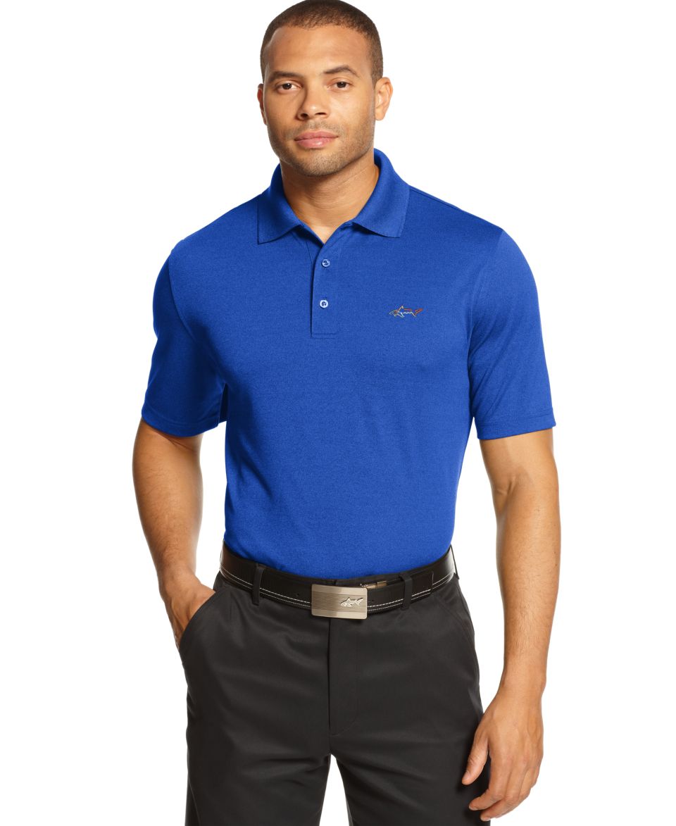 Greg Norman for Tasso Elba 5 Iron Performance Polo Golf Shirt