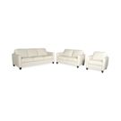 Emilia Leather Sofa Living Room Collection - Furniture - Macy's