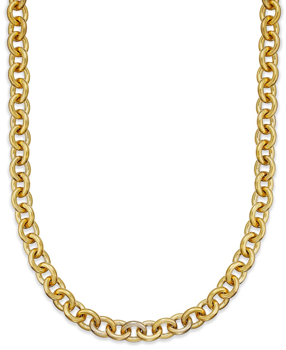 14k Gold Necklace, 16 30 Popcorn Chain   Necklaces   Jewelry & Watches