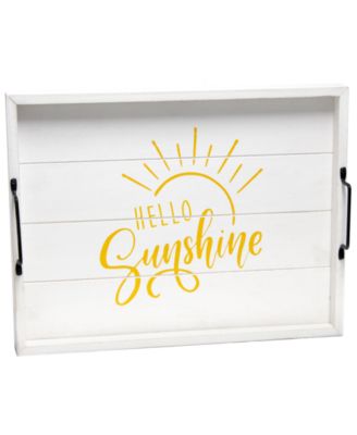 Элегантный дизайн Декоративного деревянного сервировочного подноса с ручками