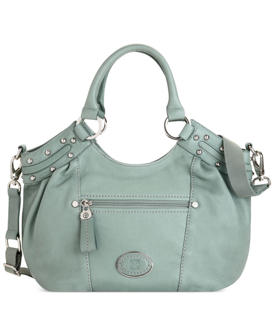Giani Bernini Handbag, Collection Leather Swagger Tote   Handbags & Accessories