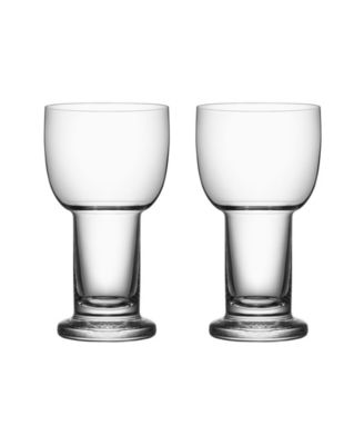 Большой стеклянный набор для пикника Kosta Boda, 2 предмета