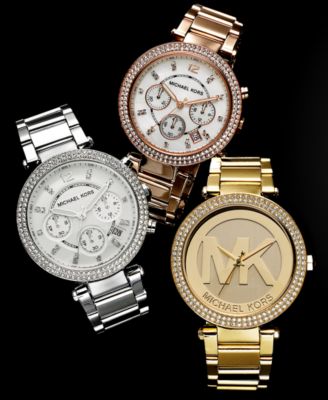 macy's michael kors watch