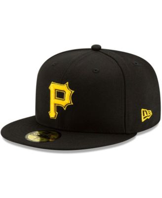 Мужская черная приталенная шляпа Pittsburgh Pirates Alternate 2 Authentic Collection On-Field 59FIFTY черного цвета