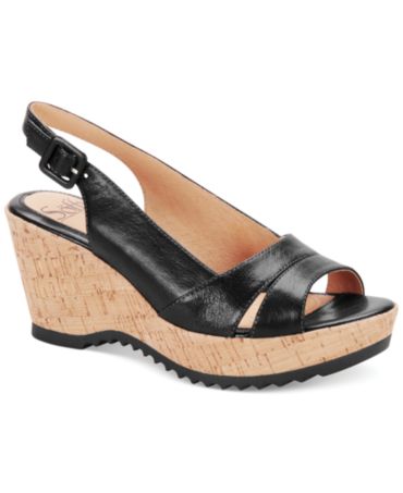 Sofft Savina Platform Wedge Sandals - Shoes - Macy's