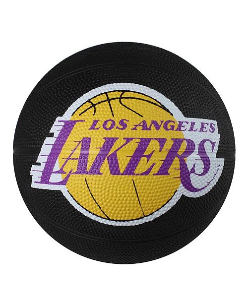 Spalding Los Angeles Lakers Size 3 Primary Logo Basketball Reviews Sports Fan Shop By Lids Men Macy S