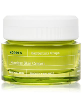 Крем для кожи без пор с виноградом Korres Santorini Grape, 1,35 унции, бесцветный