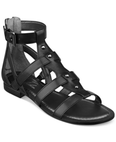 Marc Fisher Brandi Flat Gladiator Sandals - Shoes - Macy's