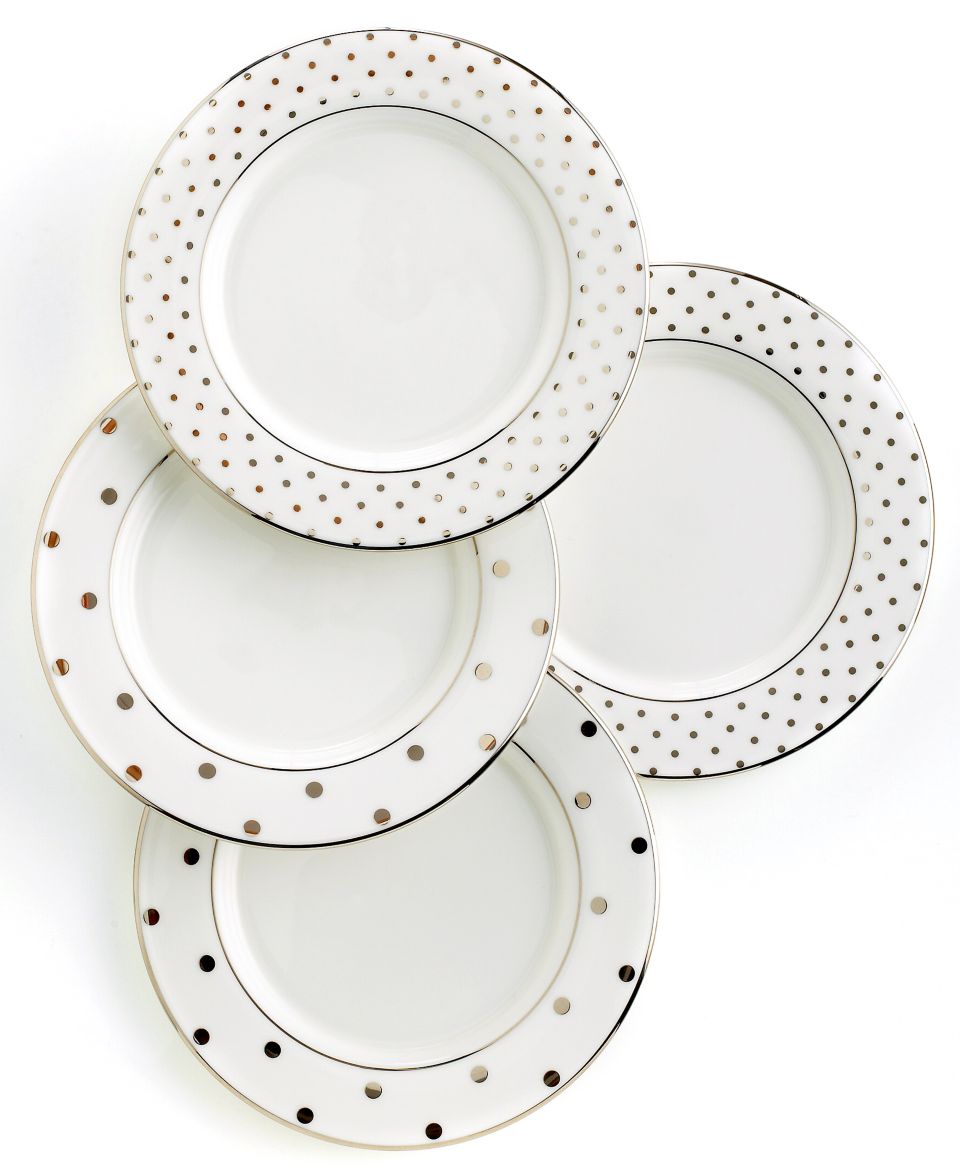 kate spade new york Dinnerware, Mercer Drive Platinum Collection