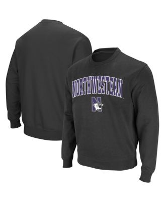 Мужская толстовка Colosseum Northwestern Wildcats с круглым вырезом и аркой и логотипом Colosseum
