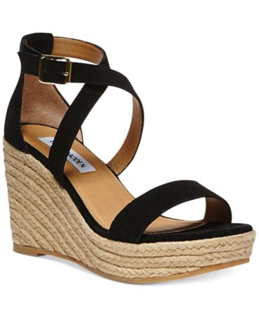Steve Madden Women's Montaukk Platform Wedge Sandals - Shoes - Macy's