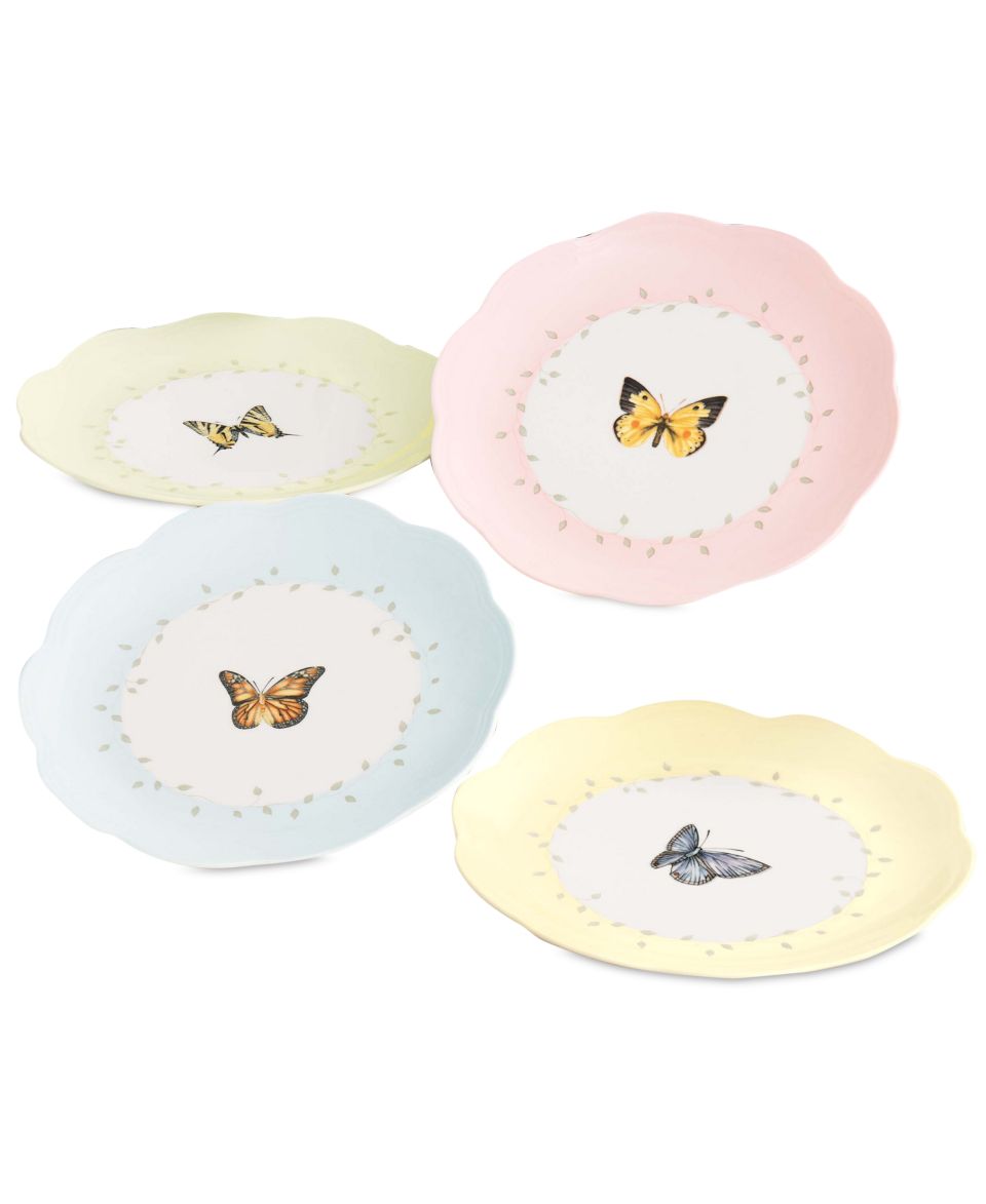 Lenox Butterfly Meadow Fruit Dishes, Set of 4   Casual Dinnerware