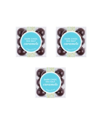 Карамель с морской солью и темным шоколадом Sugarfina - Набор маленьких кубиков (упаковка из 3 штук)