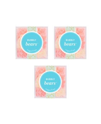 Набор маленьких кубиков Sugarfina Bubbly Bears (в упаковке 3 штуки)