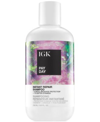 IGK Hair Pay Day Шампунь для мгновенного восстановления волос без окрашивания