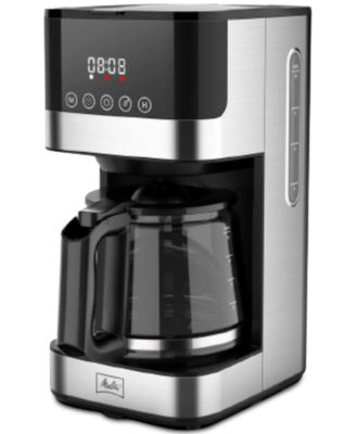Melitta 10-Cup Tocco Glass Coffee Maker black / sst