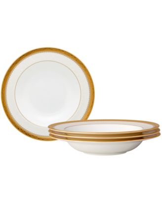 Золотой набор Noritake Odessa из 4 суповых мисок, Сервиз на 4 персоны