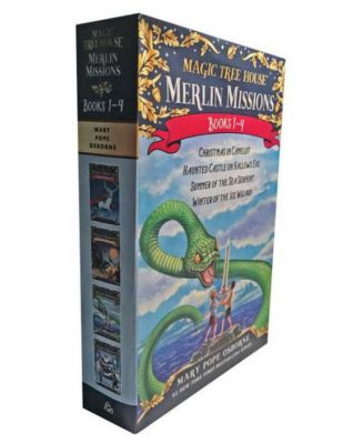 Волшебный домик на дереве Миссии Мерлина Книги 1-4 в коробке Мэри Поуп Осборн Уайт