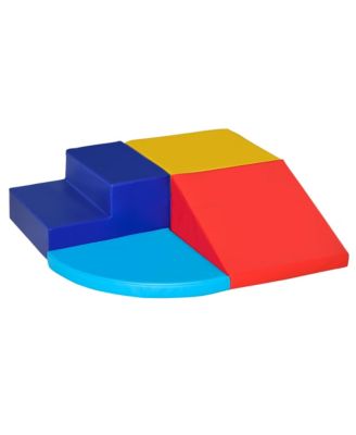 Детский набор для ползания и скалолазания Qaba из пенопластовых блоков 4шт, легкий в уходе