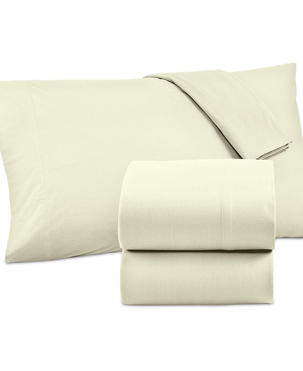 Shavel Micro Flannel Solid Twin 3-pc Sheet Set & Reviews - Sheets ...