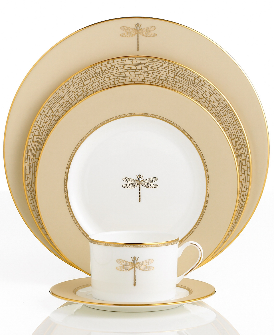   June Lane Gold Dinnerware Collection   Gold   Fine Chinas