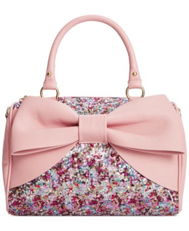 Betsey Johnson Macy's Exclusive Satchel - Handbags & Accessories - Macy's