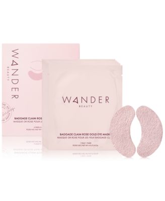 Выдача багажа Wander Beauty Маски для глаз из розового золота, 6 штук.