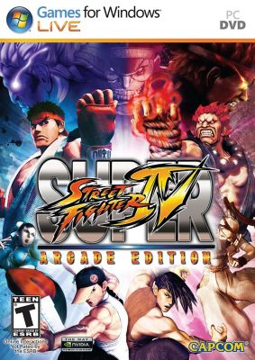 Видеоигра Capcom Super Street Fighter IV Arcade Edition для PC, многоцветная