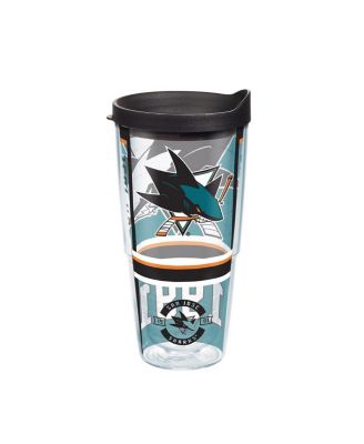 Классический стакан Tervis Tumbler San Jose Sharks объемом 24 унции на верхней полке