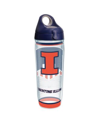 Традиционная бутылка для воды Tervis Tumbler Illinois Fighting Illinini объемом 24 унции
