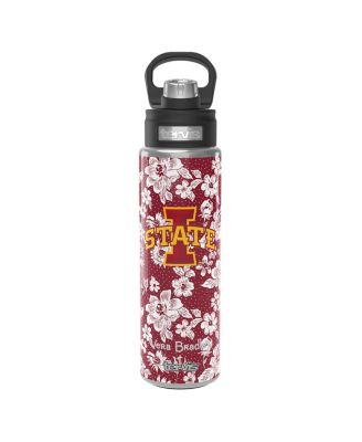 Бутылка Vera Bradley x Tervis Tumbler Iowa State Cyclones объемом 24 унции с широким горлышком и роскошной крышкой