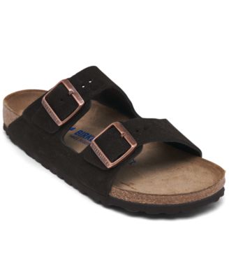 Женские босоножки из замши и кожи с мягкой стелькой Birkenstock Arizona от Finish Line 29190₽