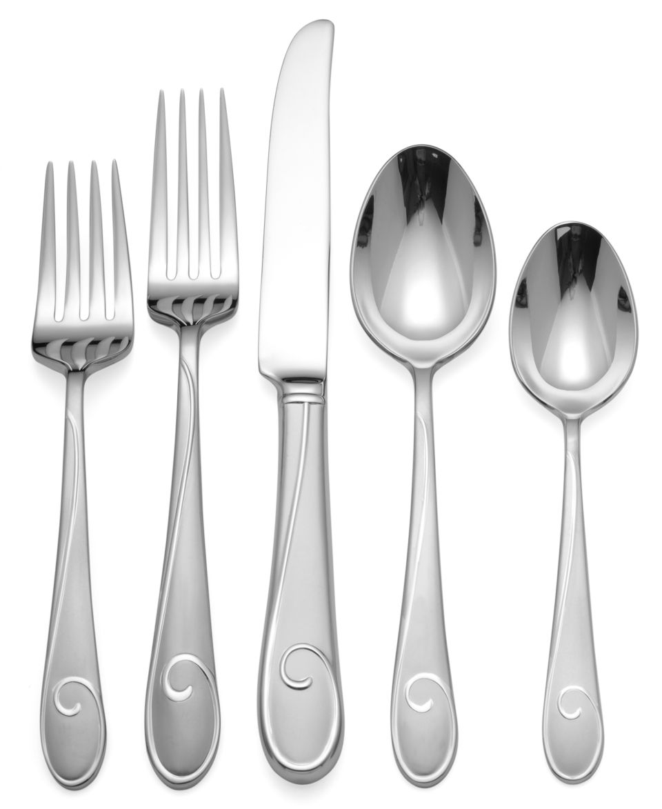 Waterford Ballet Ribbon Matte Stainless Flatware Collection