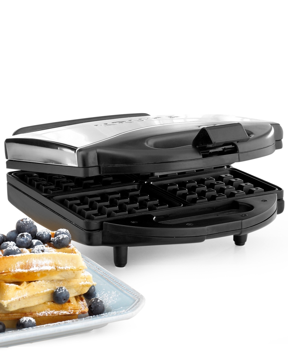 Krups 654 75 Waffle Maker, 4 Slice WaffleChef Belgian   Electrics