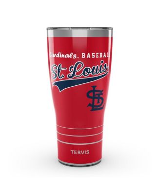 Стакан Tervis Tumbler St. Louis Cardinals, 30 унций, Винтажный стакан из нержавеющей стали
