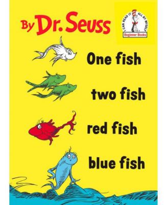 Одна рыба, Две рыбы, Красная рыба, Синяя рыба от доктора Сьюза