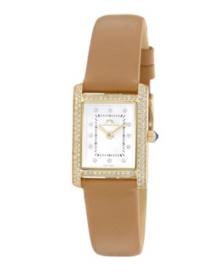 Женские часы Porsamo Bleu на ремешке из натуральной кожи с атласным покрытием Karolina 1084CKAL