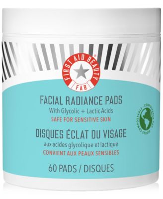 Отшелушивающие подушечки для лица First Aid Beauty с гликолевой и молочной кислотами, 60 подушечек