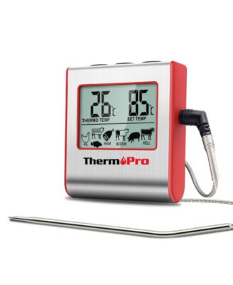 Термопакет из 1 цифрового термометра для копчения мяса TP16W, Кухонный гриль-барбекю